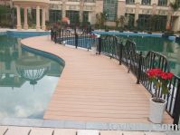 outdoor wood like flooring/decking (waterproof, anti-insect)