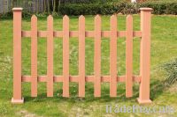 WPC wood plastic composite durable fencing(wood appearance)