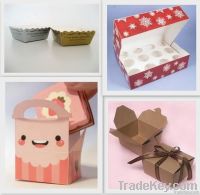 printed paper cake boxes