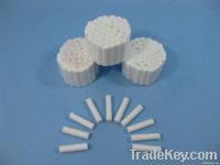 Dental cotton rolls