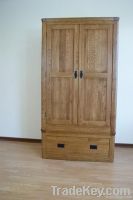solid oak wardrobe