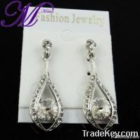 hot sale teardrop crystal earring