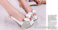 2012 new fashion high heel open toe women shoes