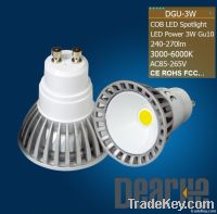 new design&power saving 3W GU10 LED SPOT LIGHT