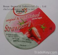 Aluminum Foil Lids for Yogurt Packing