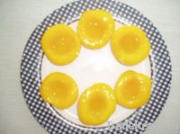 canned yellow  peach halves in light syrup