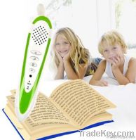 Translator reading pen with OID-printing Books for kids language study