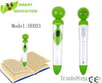 Smart education talking pen for kids support Live-action sounds books