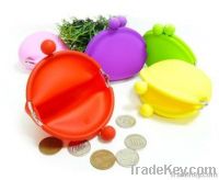 Fashion Coin/phone Silicone Wallet