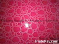 crystal synthetic leather