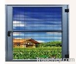 Distinguished single swing screen door