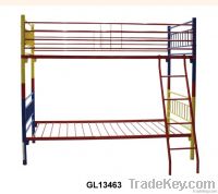 metal bed, school bed