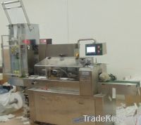 Wet tissue packing machine