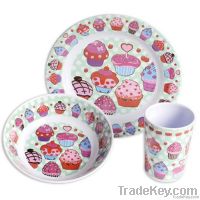 child porcelain dinner set