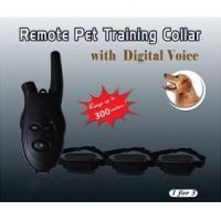 3 DOGS Rechargeable Electronic Pet Dog Training Three Collar Remote
