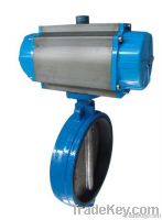 Pneumatic Wafer Butterfly Valve