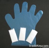 PE glove Folded by Pair in a Pouch