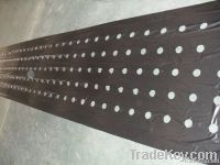 black mulching film with holes