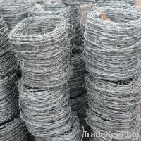 hot dipped galvanized barbed wire