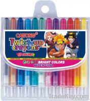 twistable crayon/retractable crayon/plastic crayon/crayon