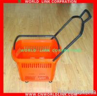 single handle shopping basket