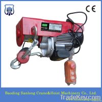 mini electric wire rope hoist