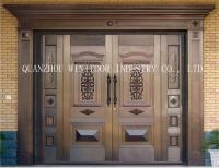 Copper/bronze/brass door