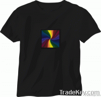 EL T SHIRT SOUND ACTIVATED