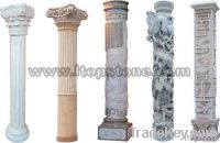 Stone Carved Decoration Roman Column