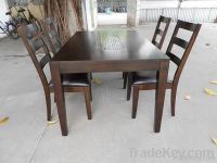 Hot seller Mosaic with wood Rect. Dining Table and Dining Chair