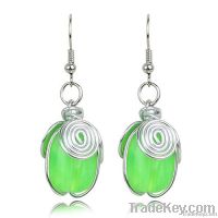 Hand-woven Resin Earrings