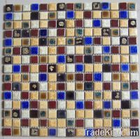 pocelain mosaic, hand made ceramic mosaic tile