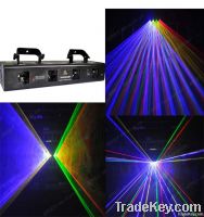 450mw RGBY  four head laser light