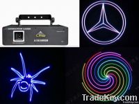 1.5 watts RGB ILDA cartoon laser