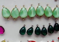 crystal bead metal claw