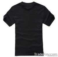 2012Hotsale, Blank Black Casual Man T-shirt