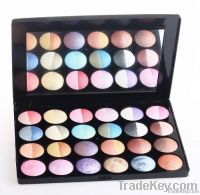 NEW PRO KG 24 Colors muti-colored baked dry Eyeshadow Palette Black ma