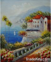 Mediterranean Seascape Oil painting