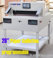 720mm Paper Guillotine Cutter Programmable