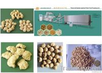 Deffated soya protein TVP/TSP extruder equipment