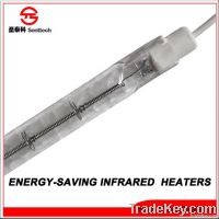 SENTTECH transparent single tube halogen lamp with round ceramic