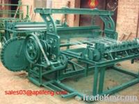 Barbecue net weaving machine