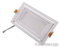 35W Dimmable led rectangular downlight