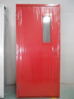 Fire rated steel doors