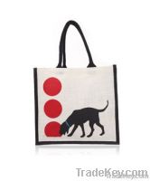 White & Red Doggy Handbag