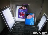 Hanging Crystal Led Panel Light Box