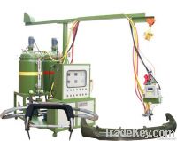 pu car part foaming machine