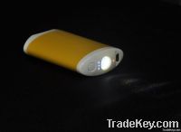 4400mAh power bank for Iphone/Ipad with hand warmer and LET torch