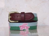 Kid's Needlepoint Belts