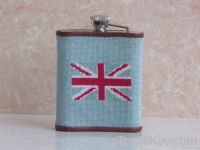 Needlepoint Flasks